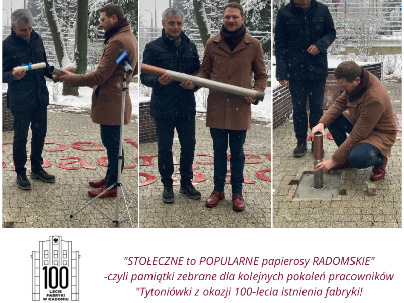 Zakopanie Kapsuły Czasu – finał obchodów 100-lecia fabryki w Radomiu!
